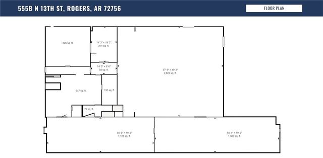 555B N 13th Street, Rogers, AR 72756