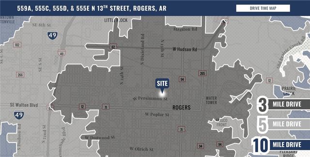 555B N 13th Street, Rogers, AR 72756