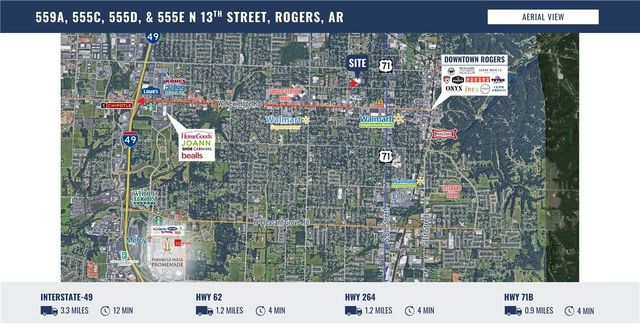 555B N 13th Street, Rogers, AR 72756