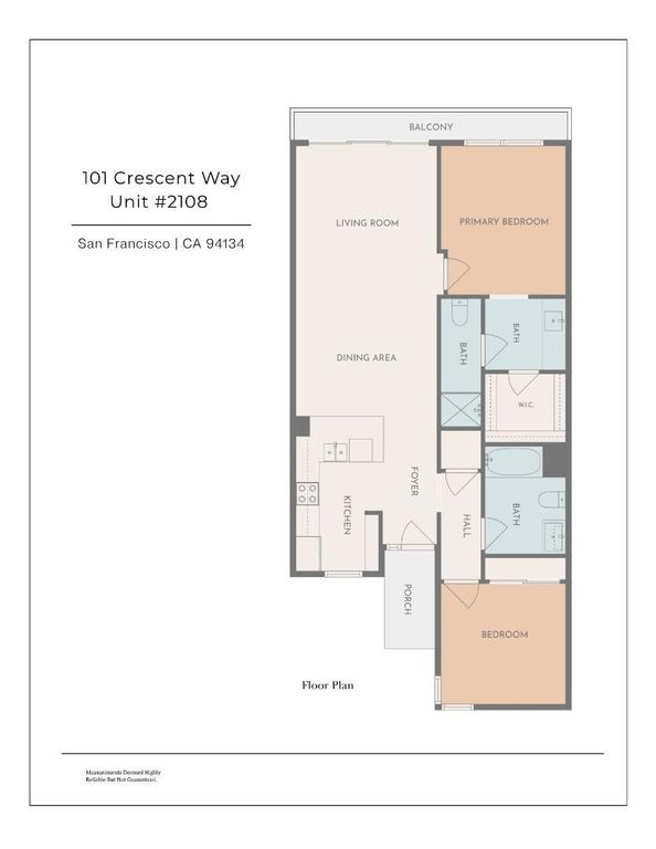 Image 2 of property listing at 101 Crescent Way 2108, San Francisco, CA 94134
