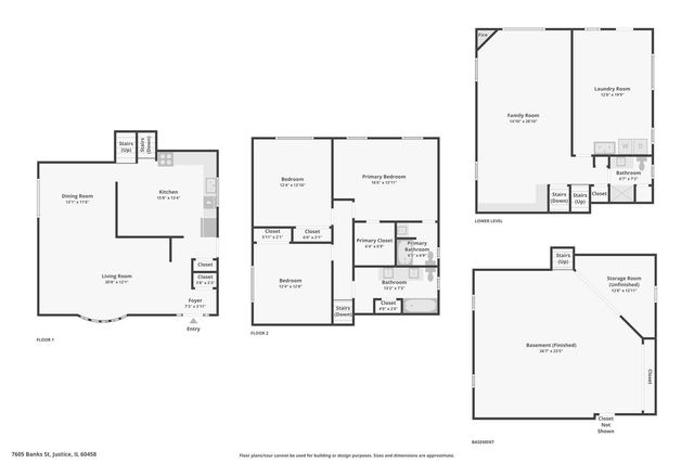 7605 Banks Street, Justice, IL 60458