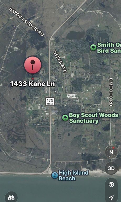 1433 Kane Lane, High Island, TX 77623