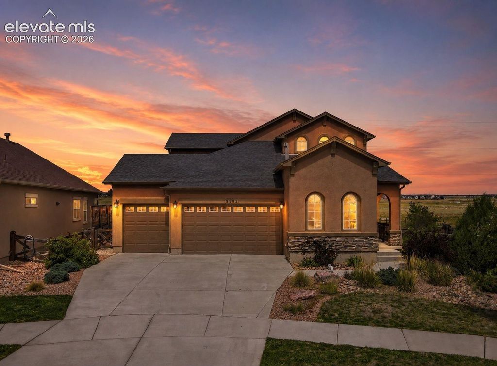 8982 Pacific Crest Drive, Colorado Springs, CO 80927 — exterior