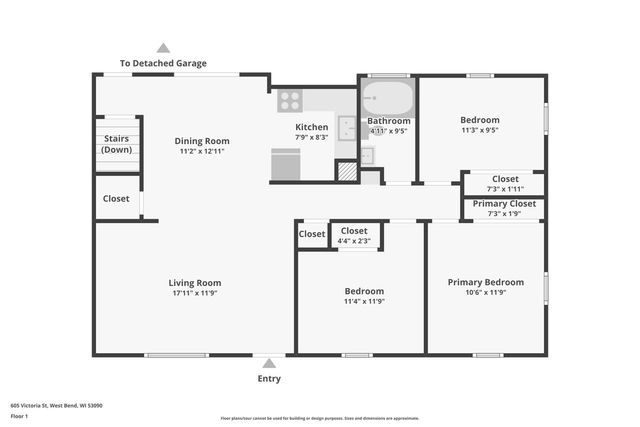 605 Victoria STREET, West Bend, WI 53090