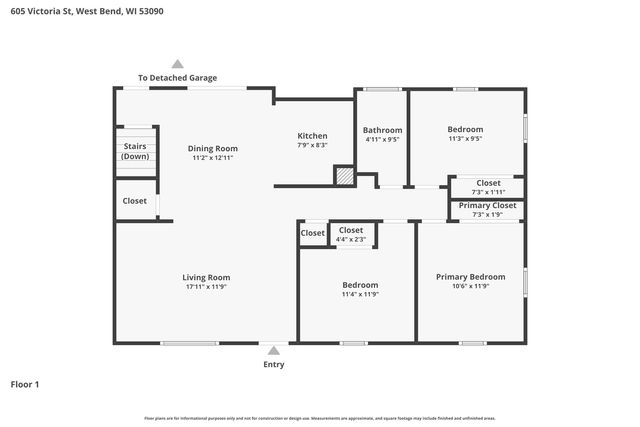 605 Victoria STREET, West Bend, WI 53090