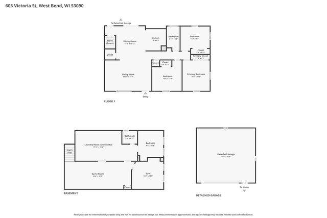 605 Victoria STREET, West Bend, WI 53090