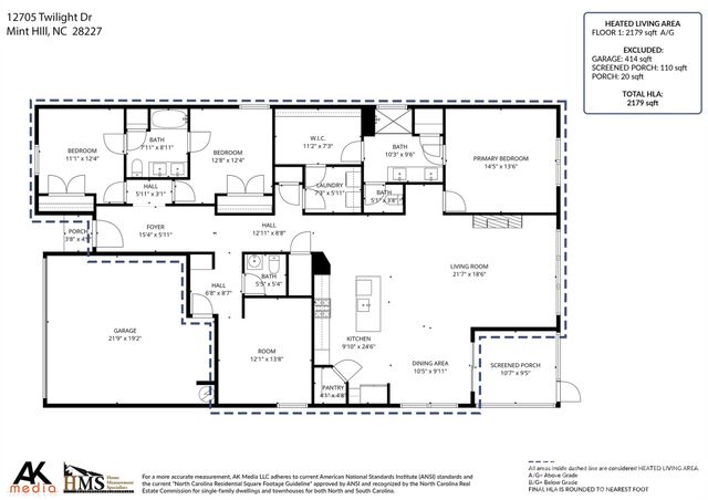 12705 Twilight Drive, Mint Hill, NC 28227