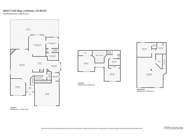 6563 S Taft Way, Littleton, CO 80127