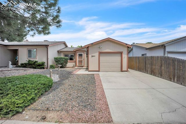 5640 S Buckskin Pass Drive, Colorado Springs, CO 80917