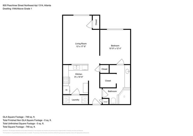 800 Peachtree Street NE 1314, Atlanta, GA 30308