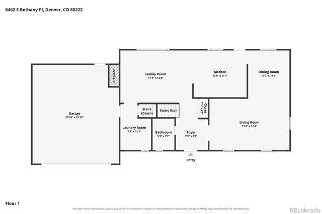 6462 E Bethany Place, Denver, CO 80222