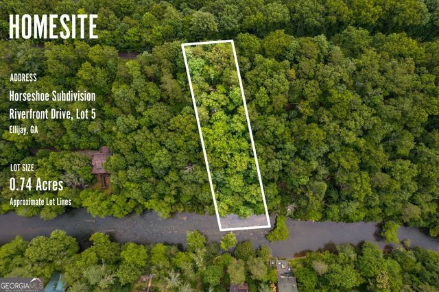 LOT 5 Riverfront Drive, Ellijay, GA 30536
