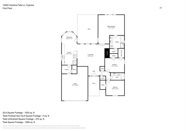 14822 Carolina Falls Lane, Cypress, TX 77433