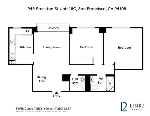 946 Stockton Street 18C, San Francisco, CA 94108