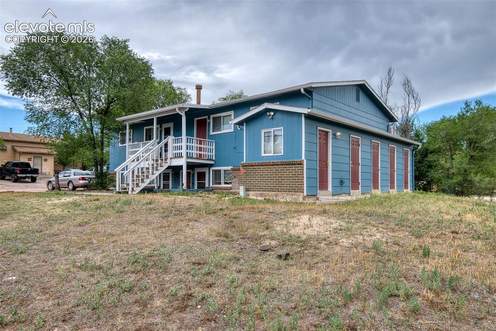 6715 Pahokee Court 1-4, Colorado Springs, CO 80915 — exterior
