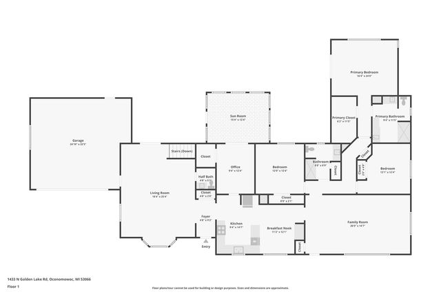 1433 N Golden Lake ROAD, Summit, WI 53066