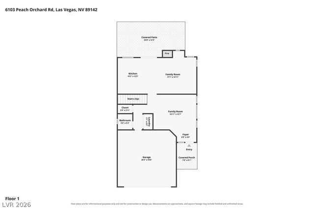 6103 Peach Orchard Road, Las Vegas, NV 89142