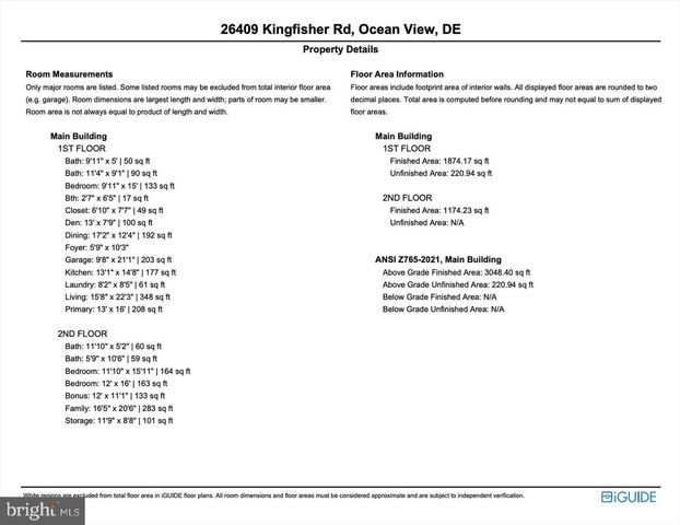 26409 KINGFISHER RD, Ocean View, DE 19970