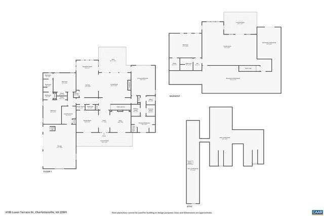 4190 LUXOR TERRACE DR, Charlottesville, VA 22901