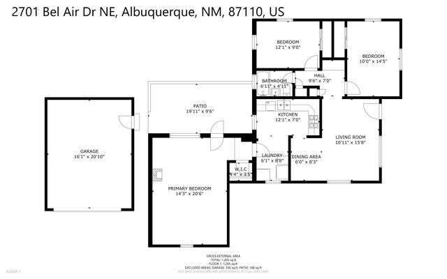 2701 Bel Air Drive NE, Albuquerque, NM 87110