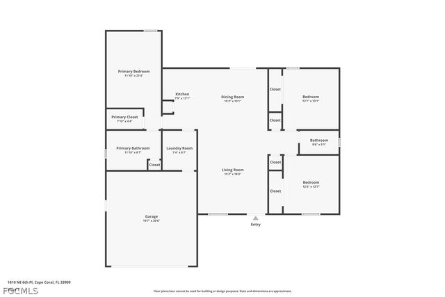 1810 NE 6th PL, Cape Coral, FL 33909