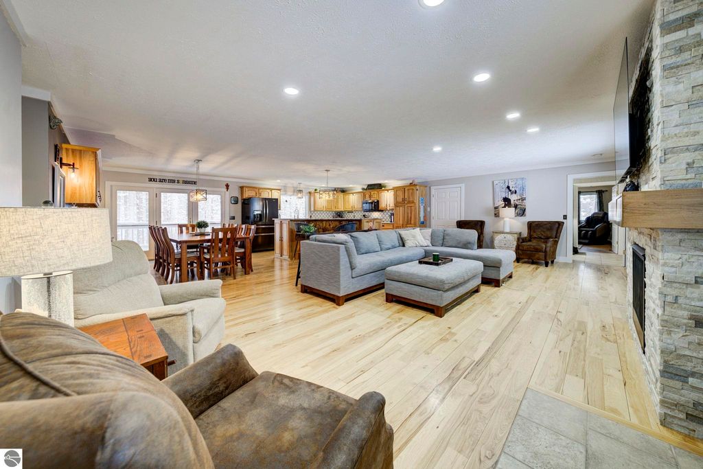 Image 3 of property listing at 16355 Hunt Club Road, Lake Ann, MI 49650