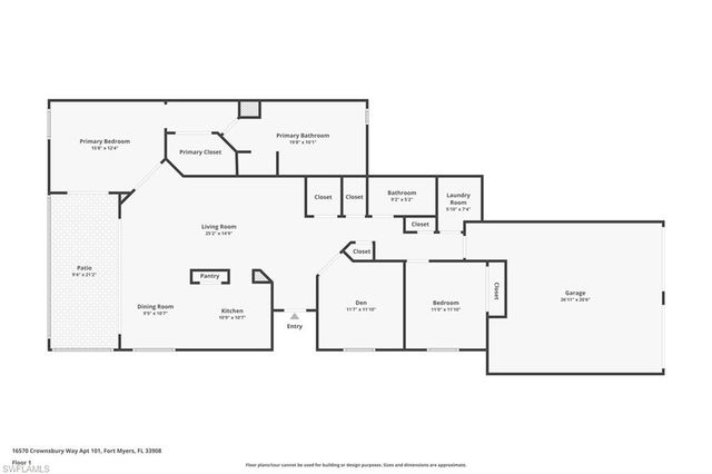 16570 Crownsbury WAY # 101, Fort Myers, FL 33908