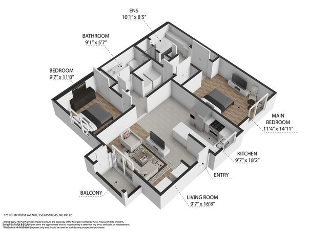 5751 East Hacienda Avenue 256, Las Vegas, NV 89122