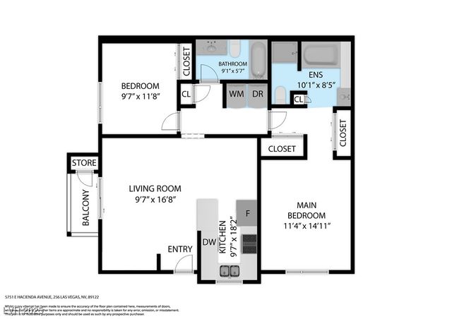 5751 East Hacienda Avenue 256, Las Vegas, NV 89122