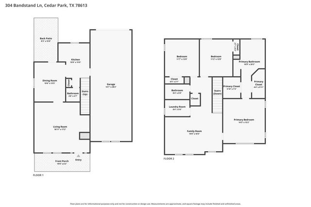 304 Bandstand LN, Cedar Park, TX 78613