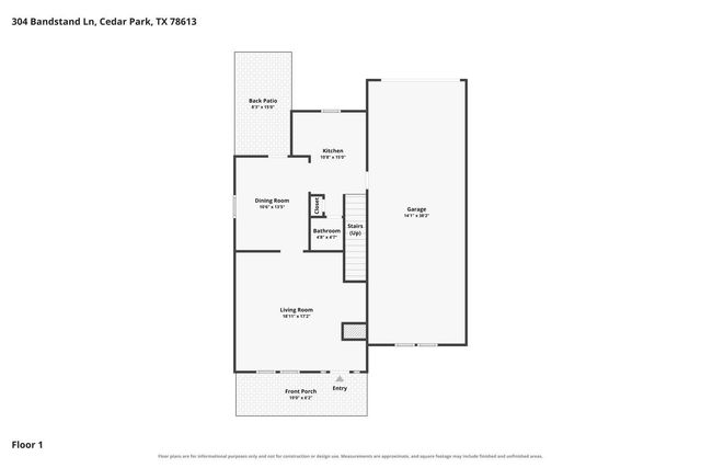304 Bandstand LN, Cedar Park, TX 78613