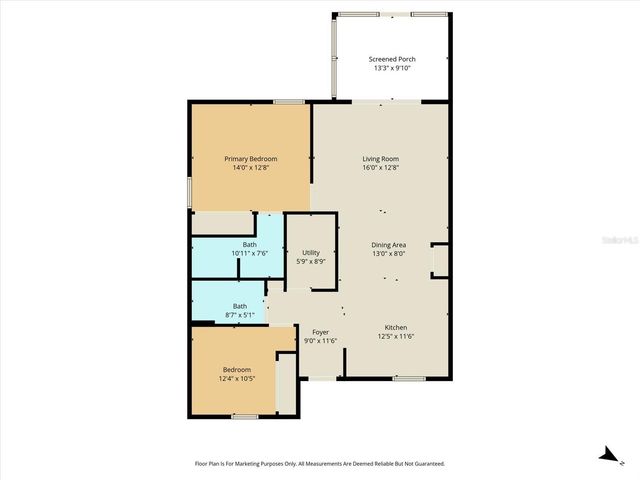 9144 N PEACHTREE WAY, Citrus Springs, FL 34434