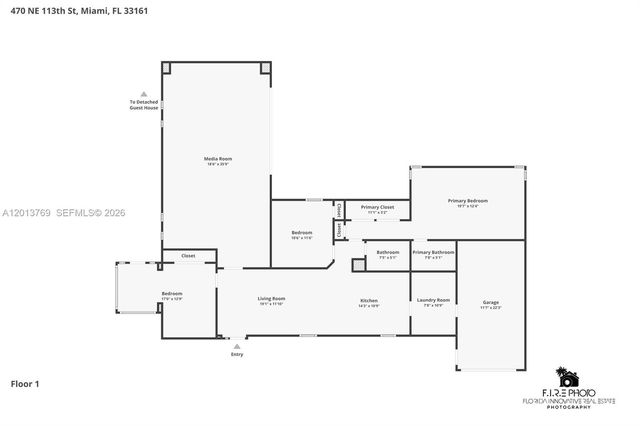 470 NE 113th St 1, Miami, FL 33161