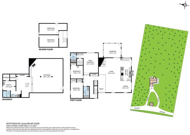 2670 N Britt Road, Janesville, WI 53548
