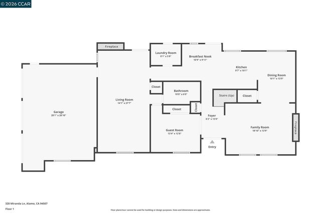 320 Miranda Ln, Alamo, CA 94507