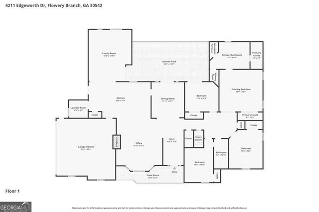 4211 Edgeworth Drive, Flowery Branch, GA 30542