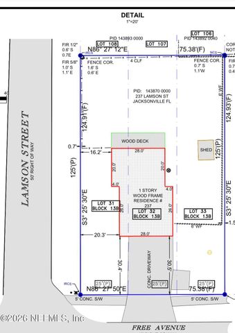 237 LAMSON Street, Jacksonville, FL 32211