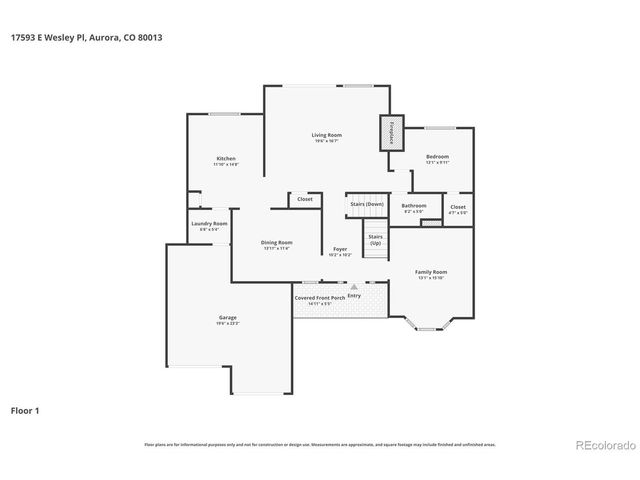 17593 E Wesley Pl, Aurora, CO 80013