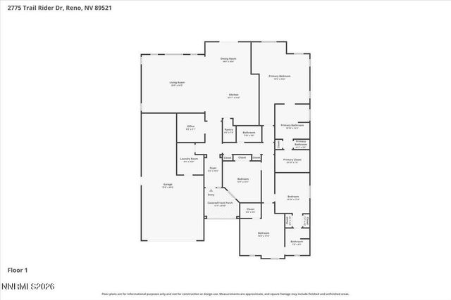 2775 Trail Rider Drive, Reno, NV 89521