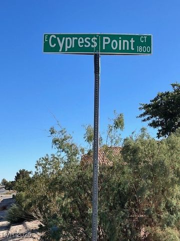 1741 Cypress Point Court, Pahrump, NV 89048