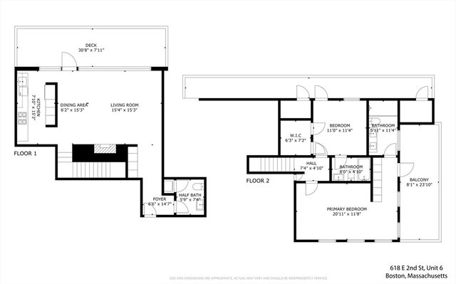 618 E 2nd Street 6, Boston, MA 02127