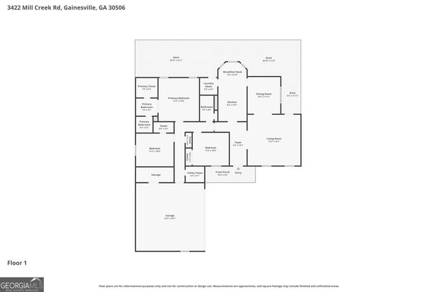 3422 Mill Creek Road, Gainesville, GA 30506