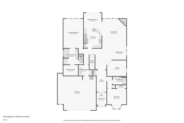 519 Hadleigh Court, Westfield, IN 46074