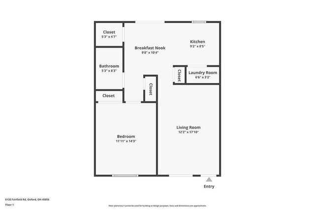 6135 Fairfield Road, Oxford, OH 45056