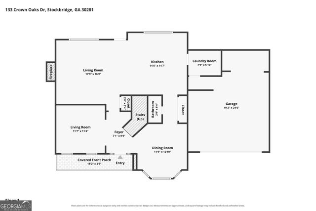 133 Crown Oaks Drive, Stockbridge, GA 30281