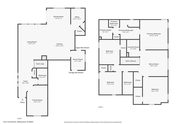 5350 Oak Knoll Drive, Whitestown, IN 46075
