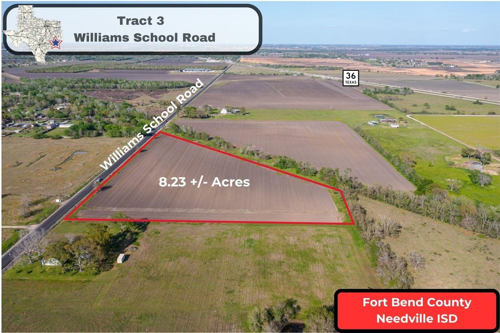Tract 3 Williams School Road, Needville, TX 77461