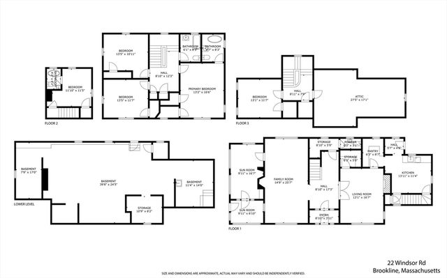 22 Windsor Rd., Brookline, MA 02445