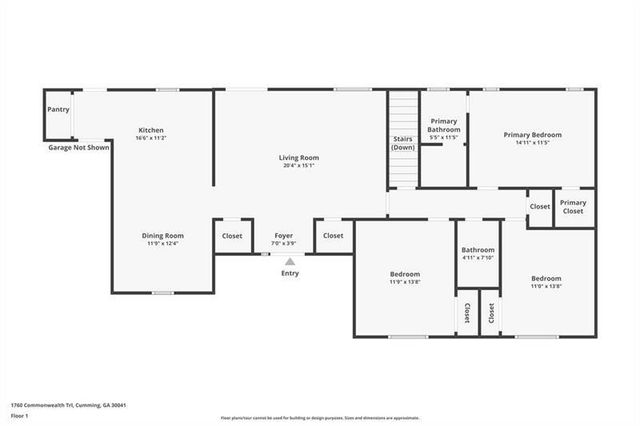1760 Commonwealth Trail, Cumming, GA 30041