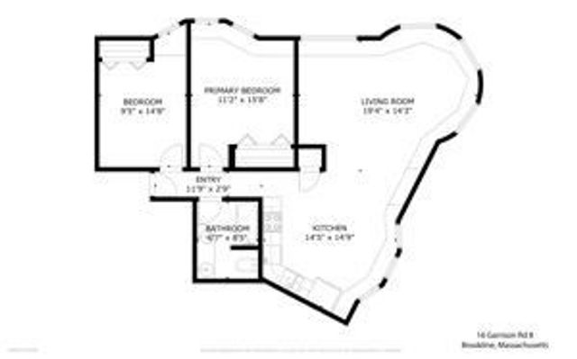 16 Garrison Rd 8, Brookline, MA 02445